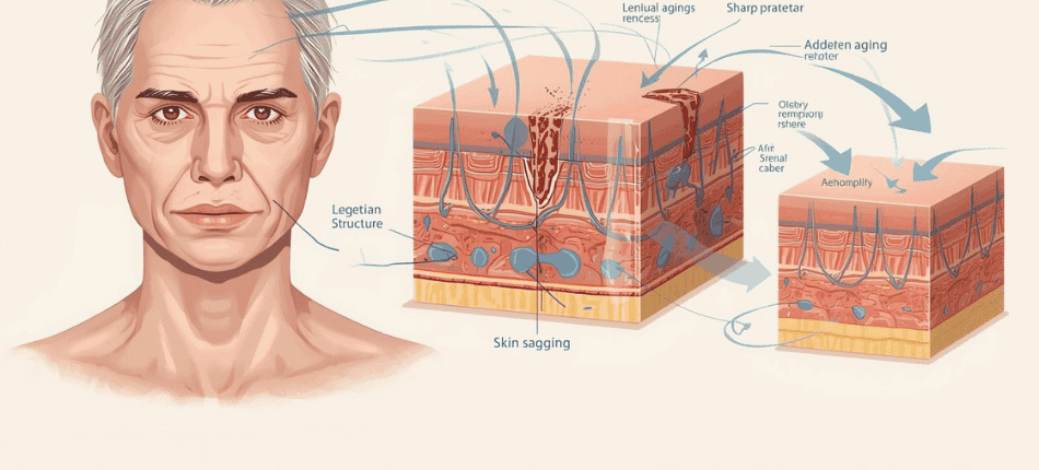 Causes of sagging skin