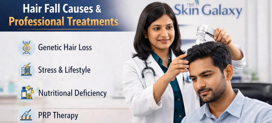 Hair Fall Causes and Professional Treatments