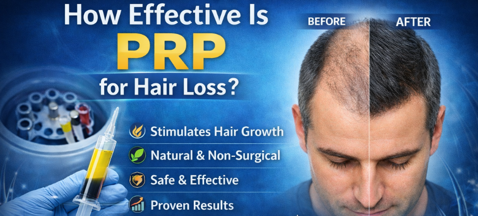How Effective Is PRP for Hair Loss