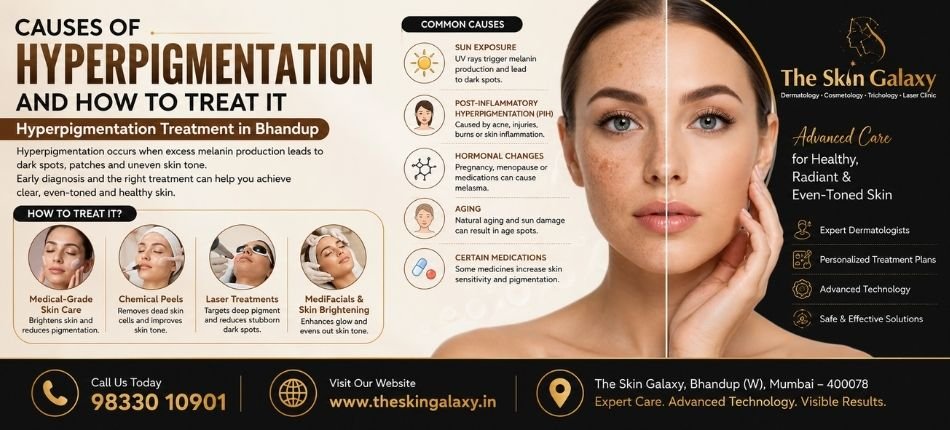 Hyperpigmentation Treatment in Bhandup | The Skin Galaxy