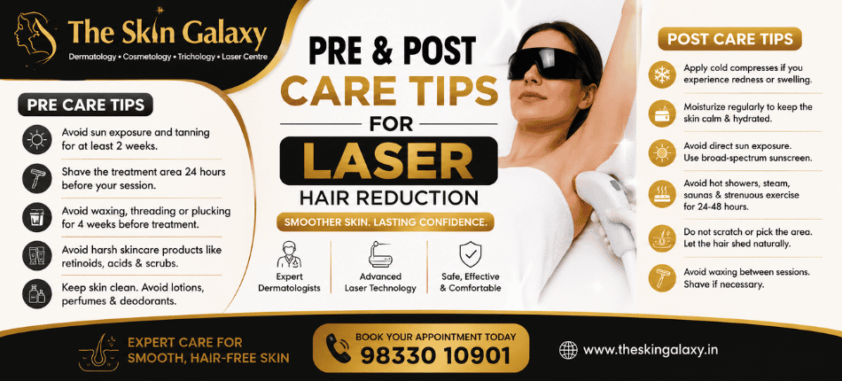 Dermatologist for Laser Hair Reduction | The Skin Galaxy