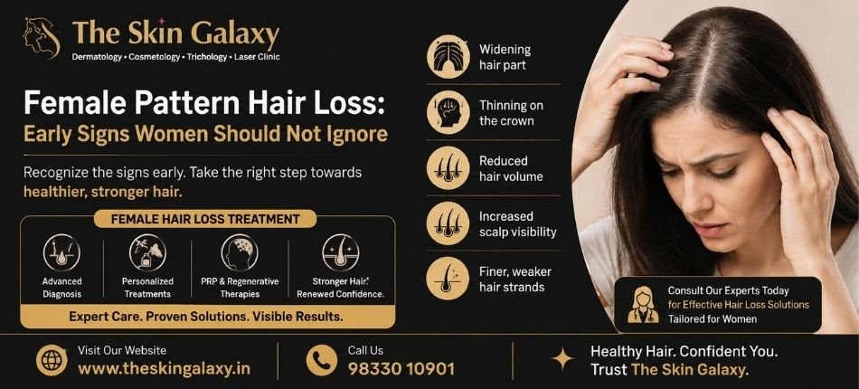 Female Hair Loss Treatment | The Skin Galaxy