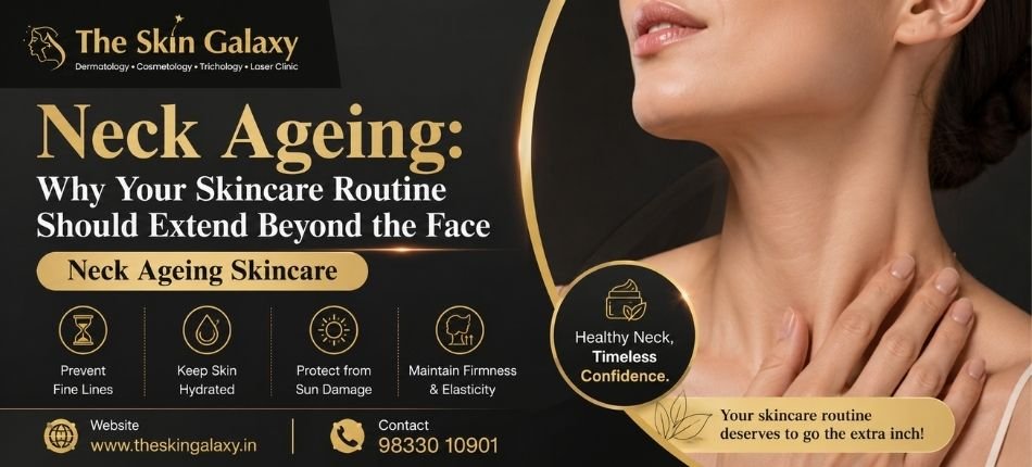 Neck Ageing Skincare | The Skin Galaxy